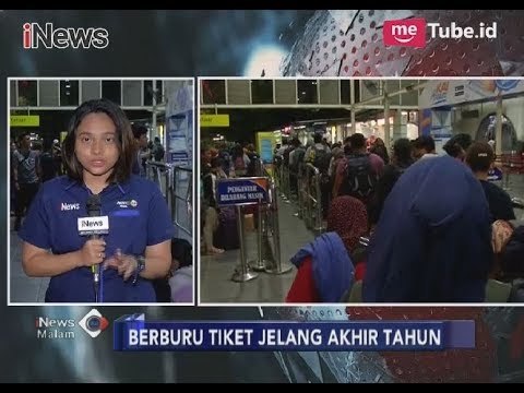Jelang Libur Natal & Tahun Baru, Kondisi di Stasiun Senen Dipadati Penumpang - iNews Malam 15/12