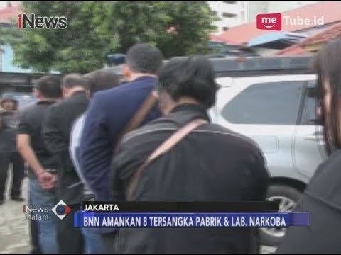 Pasca Penggerebekan Pabrik & Lab. Narkoba, Petugas Amankan 8 Tersangka - iNews Malam 17/12