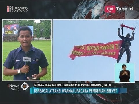 Berbagai Atraksi Warnai Pemberian Brevet Kopassus Kepada Panglima TNI - iNews Siang 18/12