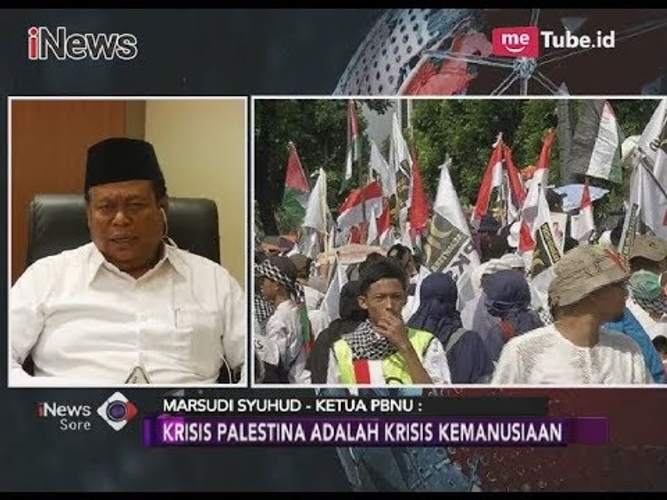 Tanggapan Ketua PBNU Jelang Aksi Bela Palestina 17/12/17 di Monas - iNews Sore 15/12