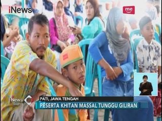 Beginilah Ekspresi Lucu Anak-anak Saat Akan Mengikuti Sunatan Massal - iNews Siang 18/12