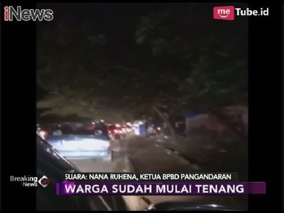 Keterangan Ketua BPBD Pangandaran Terkait Kondisi Pangandaran Pasca Gempa - Breaking iNews 16/12