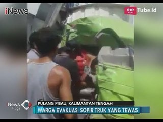 Tabrak Bus, Sopir Truk Tewas dan Puluhan Penumpang Dievakuasi - iNews Pagi 18/12
