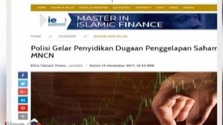 Menggelapkan Saham MNCN, Polisi Blokir Rekening PT. Nomura Sekuritas Indonesia - iNews Sore 18/12