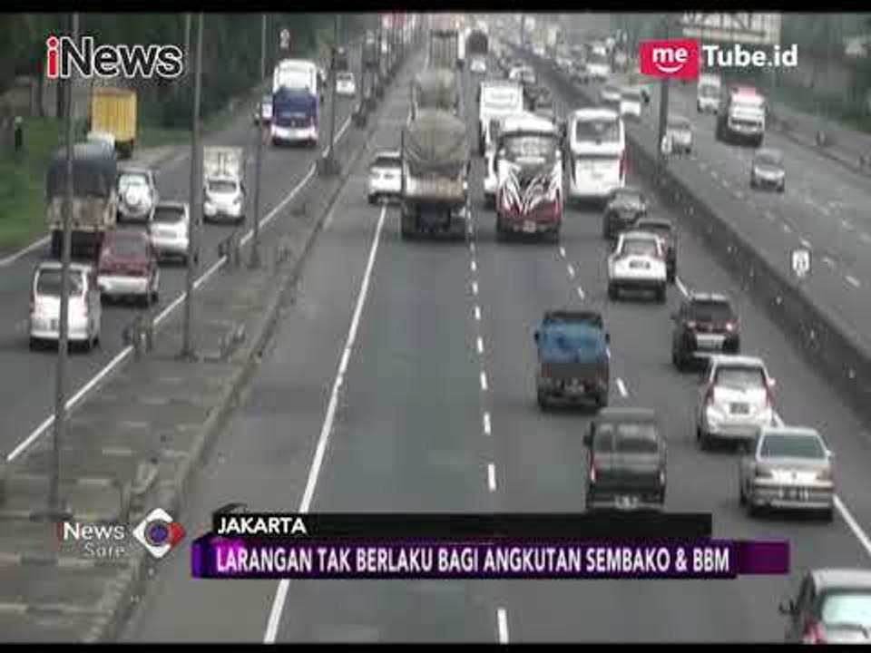Kemenhub Melarang Truk Melintas di Jalur Tol Pada Libur Natal & Tahun Baru - iNews Sore 19/12