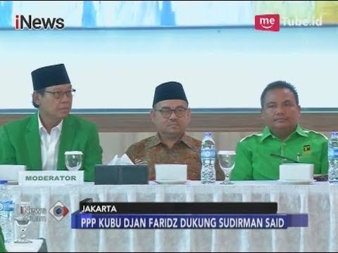 PPP Kubu Djan Faridz Resmi Dukung Sudirman Said di Pilgub Jateng - iNews Malam 20/12