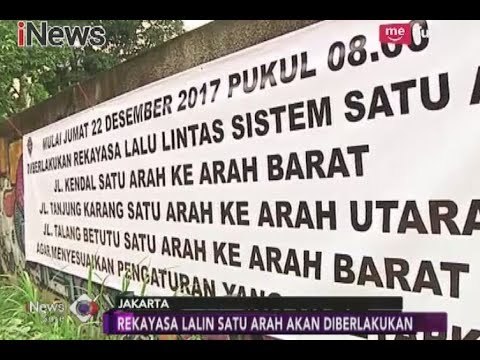 Melayani Rute Kereta Bandara, Dishub Melakukan Rekayasa Lalin St. Sudirman Baru - iNews Sore 21/12
