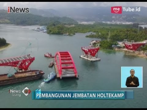 Tiba di Jayapura, Jembatan Megah Holtekamp yang Akan Segara Terwujud - iNews Siang 22/12