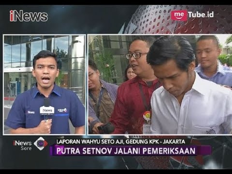 Laporan dari Gedung KPK Terkait Pemeriksaan Putra Setya Novanto - iNews Sore 22/12