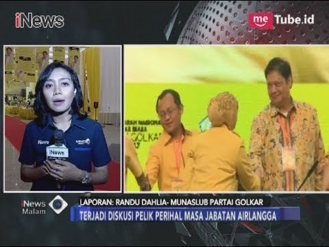 Terjadi Diskusi Pelik Terkait Masa Jabatan Airlangga Sebagai Ketum Golkar - iNews Malam 19/12