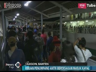 Descargar video: Libur Natal & Tahun Baru, Ribuan Penumpang Padati Pelabuhan Merak - iNews Pagi 24/12