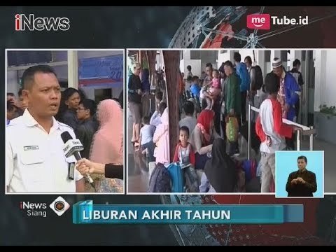 Lonjakan Penumpang Mulai Terjadi di Stasiun Senen Jelang Libur Akhir Tahun - iNews Siang 23/12