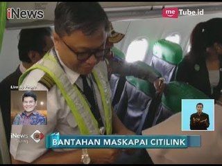 Konfirmasi Pihak Maskapai Citilink Terkait Pilot yang Positif Konsumsi Narkoba - iNews Siang 23/12