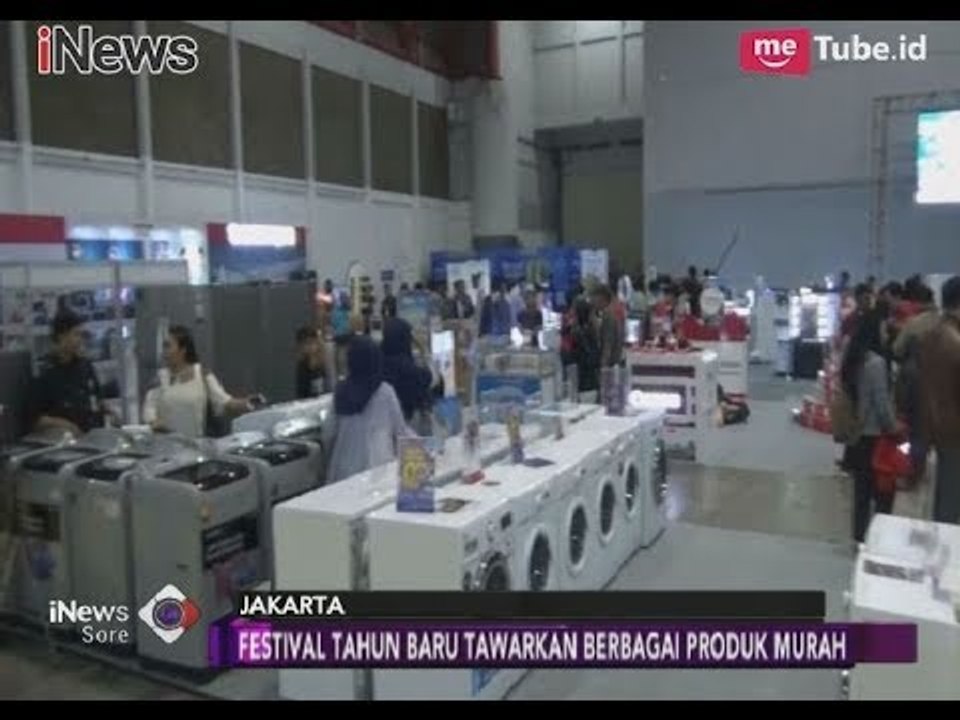 Pameran Cuci Gudang Terbesar di Jakarta Resmi Dibuka Hingga Akhir Tahun 2017 - iNews Sore 24/12