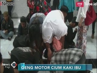 Minta Ampunan, 26 Anggota Geng Motor Bersujud Cium Kaki Ibu - iNews Pagi 28/12