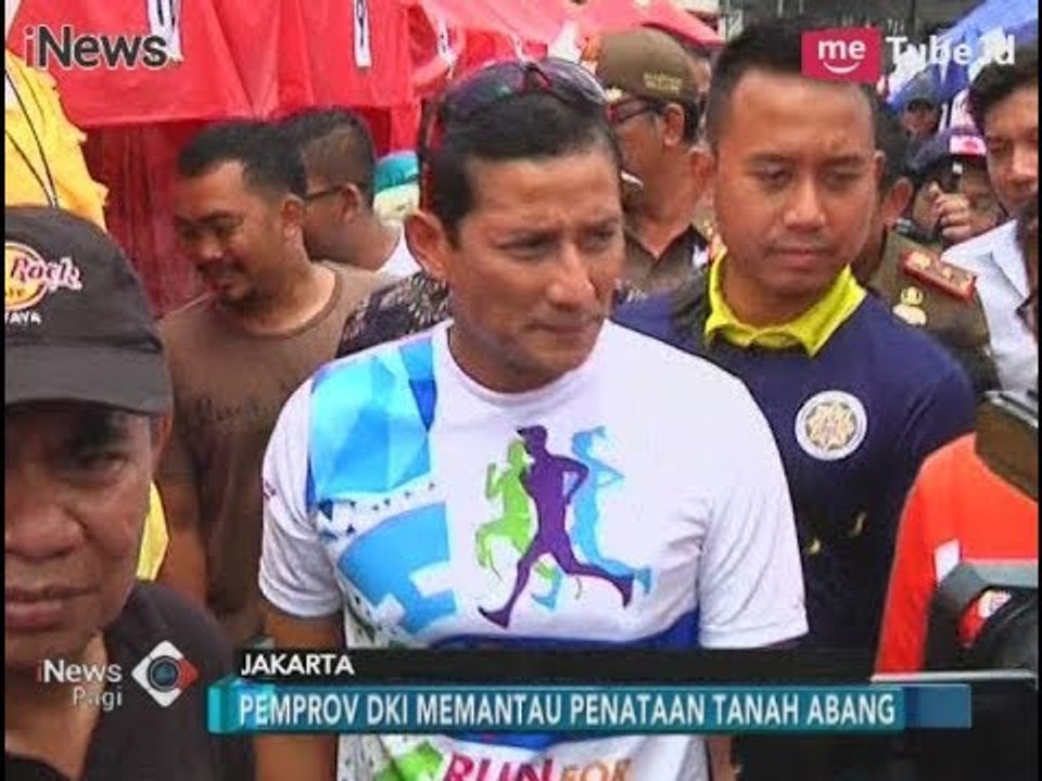 5 Hari Penataan Tanah Abang, Sandiaga: Pemprov Akan Kaji Berkala Data di Lapangan - iNews Pagi 27/12
