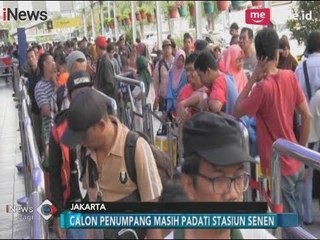 Liburan Natal Berakhir, Stasiun Pasar Senen Masih Padat Penumpang -  iNews Pagi 27/12
