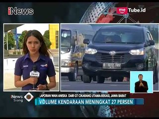 Usai Libur Natal, Berikut Pantauan Arus Lalu Lintas di GT Cikarang Utama - iNews Siang 26/12