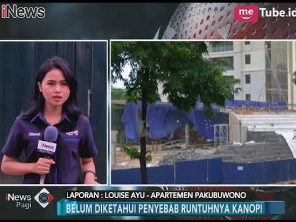Pasca Kanopi Apartemen Pakubuwono Spring Ambruk, Suasana Proyek Terlihat Sepi - iNews Pagi 28/12