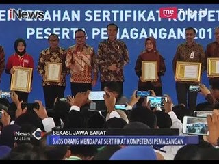 5.635 Orang Mendapatkan Sertifikat Kompetensi Pemagangan dari Program Jokowi - iNews Malam 28/12