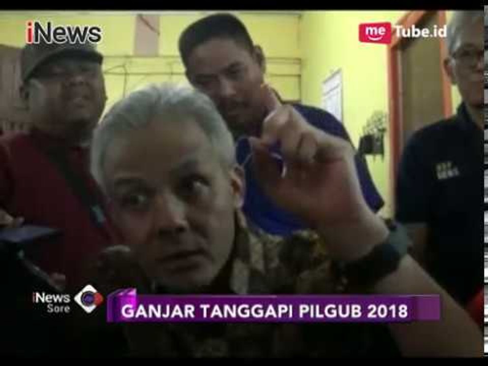Gaya Santai Ganjar Pranowo Dalam Menghadapi Pilgub Jateng 2018 - iNews Sore 28/12