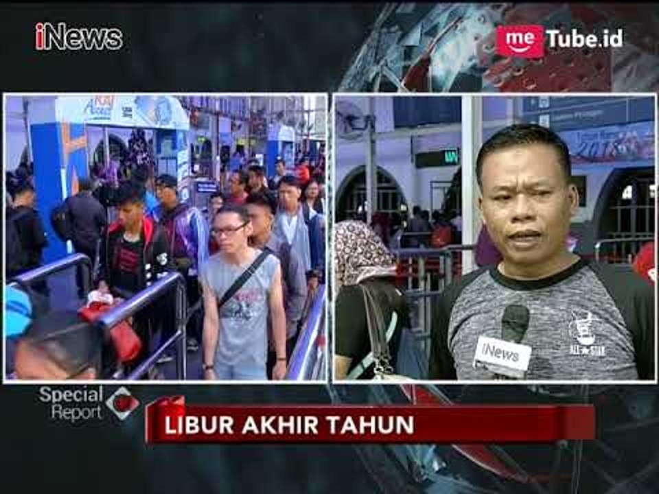 Libur Akhir Tahun, Penumpang di Stasiun Senen Melonjak Cukup Signifikan - Special Report 29/12