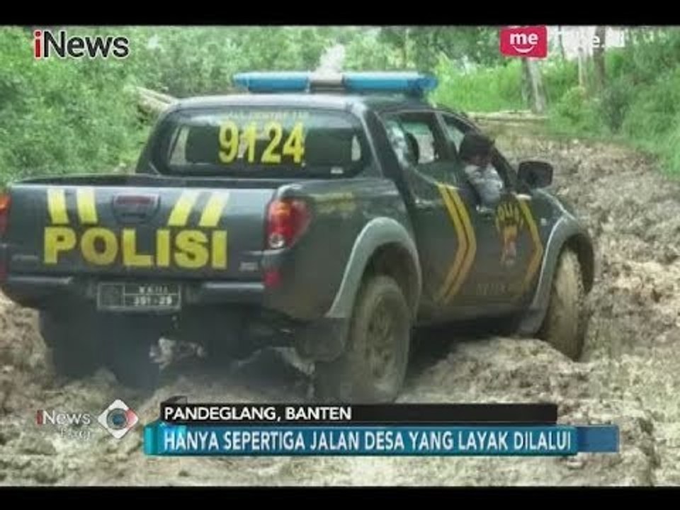 Tak Mendapat Perhatian Pemerintah, Infrastruktur di Pandeglang Memprihatinkan - iNews Pagi 29/12