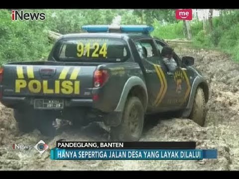 Tak Mendapat Perhatian Pemerintah, Infrastruktur di Pandeglang Memprihatinkan - iNews Pagi 29/12