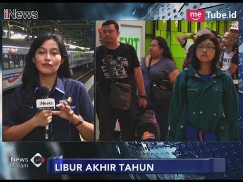 Libur Natal Berakhir, Arus Balik di Stasiun Gambir Capai 16.100 Penumpang - iNews Malam 27/12