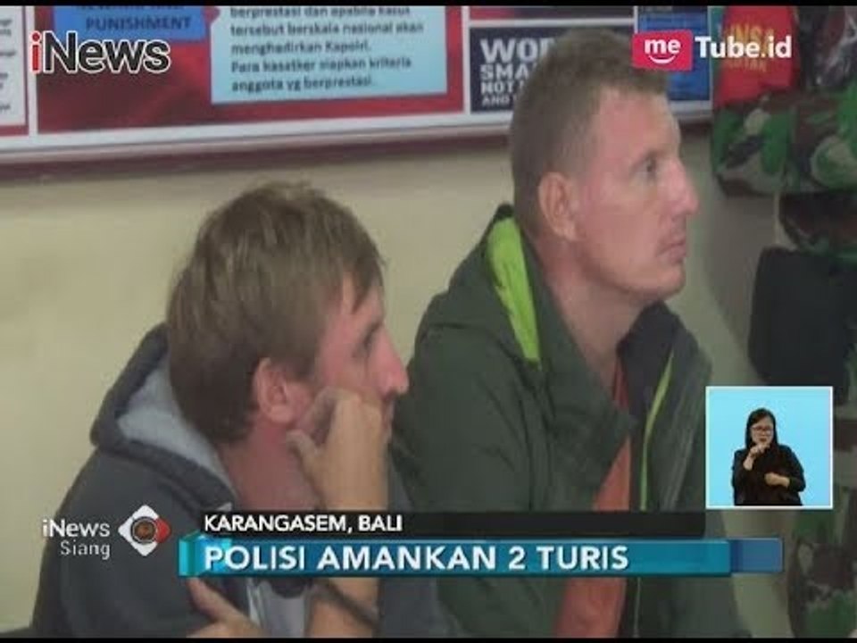 JANGAN DITIRU! 2 Turis Asing Nekat Mendaki Gunung Agung yang Berstatus Awas - iNews Siang 29/12