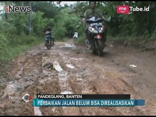 Download Video: Memprihatinkan! Jalan Rusak di Pandeglang, Wakil Bupati Berkilah Dana Tak Cukup - iNews Pagi 01/01