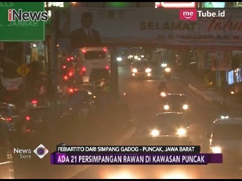 Satlantas Polres Bogor Menambah Jumlah Pengamanan di Kawasan Puncak - iNews Sore 30/12