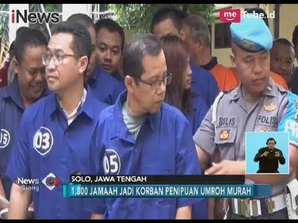 Merugikan Korban Hingga Rp 37,8 Milyar, 2 Pelaku Penipuan Travel Umroh Ditangkap - iNews Siang 30/12