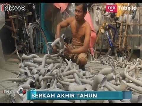 Momen Akhir Tahun Menjadi Berkah untuk Para Pengrajin Terompet - iNews Pagi 31/12