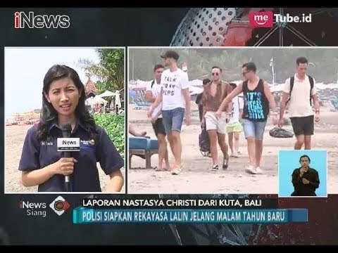 Jelang Pergantian Tahun Baru 2018, Pantai Seminyak Bali Ramai Wisatawan - iNews Siang 30/12