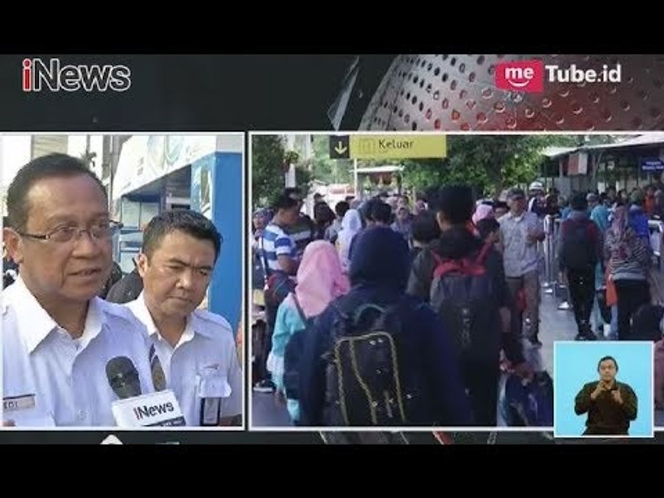 Jelang Tahun Baru, Stasiun Senen & Gambir Masih Dipadati Penumpang - iNews Siang 31/12