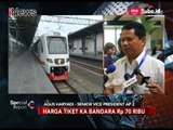 Kereta Bandara Selesai Diresmikan, Tarif Perdananya Hanya 30.000 Rupiah - Special Report 02/01