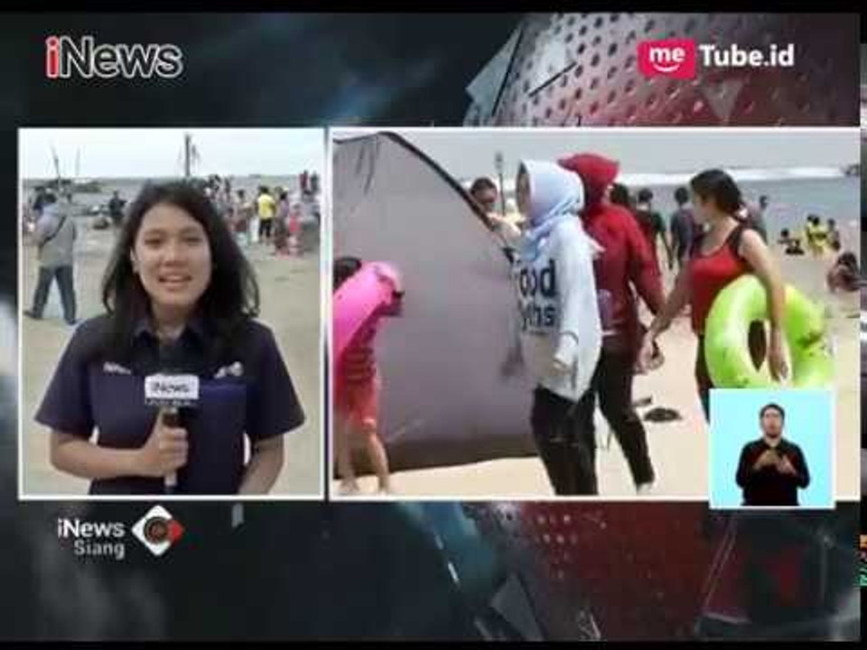 Libur Tahun Baru, 38.000 Pengunjung Padati Pantai Lagoan Ancol - iNews Siang 01/01