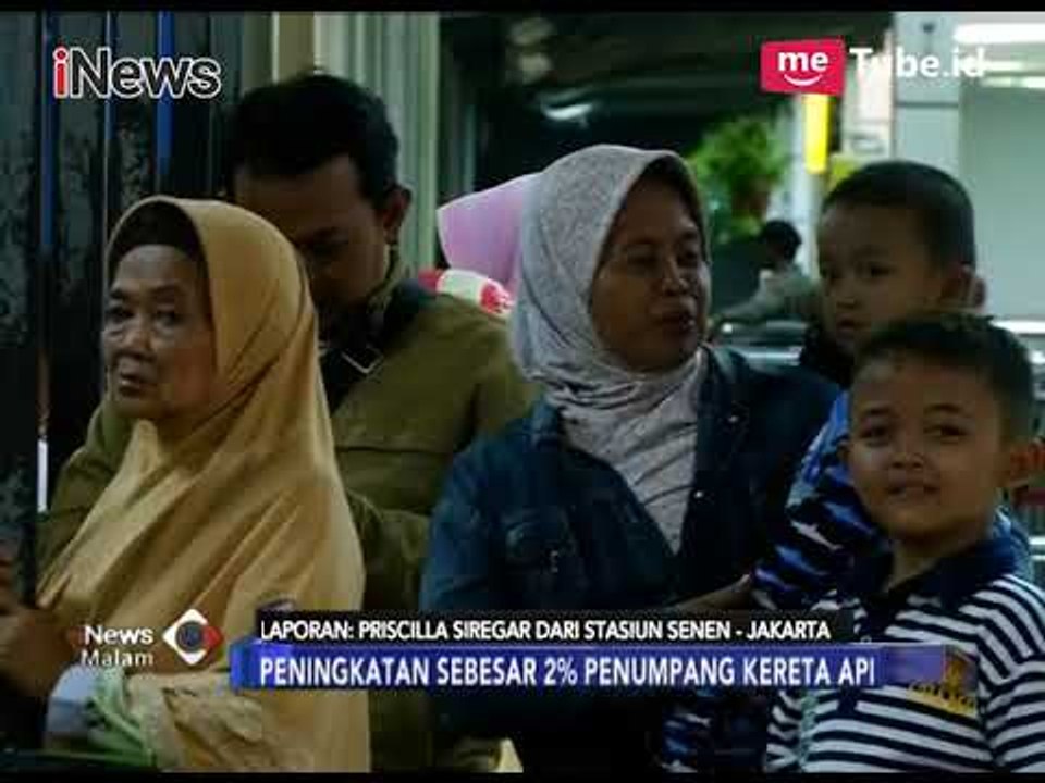 Kondisi Stasiun Pasar Senen Pada Puncak Arus Mudik Libur Akhir Tahun - iNews Malam 29/12
