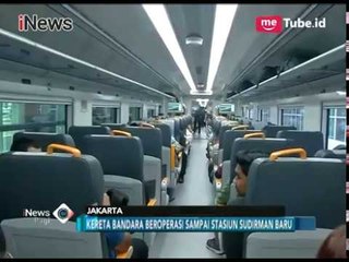 Kereta Bandara Diresmikan, Bagaimana Respon Masyarakat? - iNews Pagi 03/01