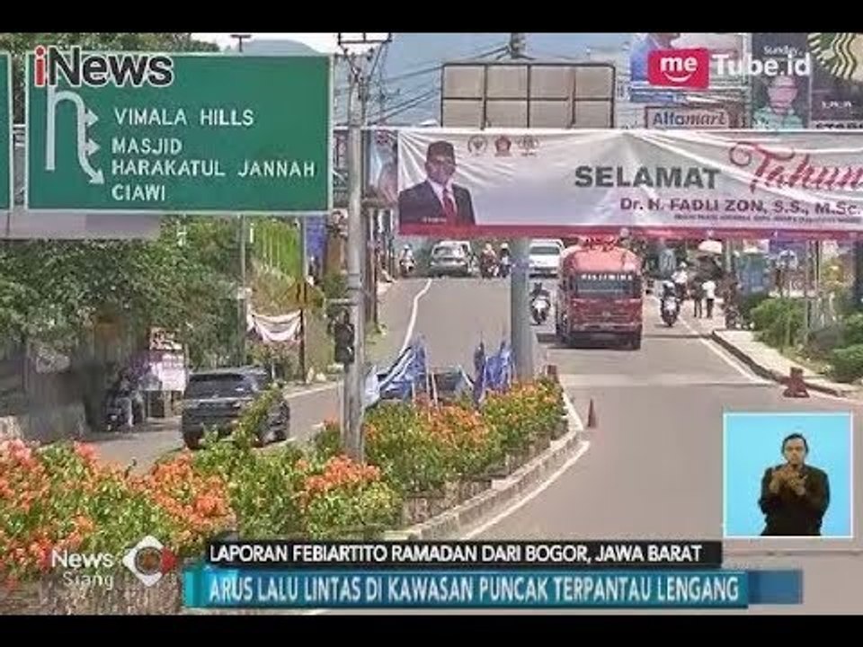 Arus Lalu Lintas Jalur Puncak Terlihat Lengang Meski Diberlakukan 2 Arah - iNews Siang 31/12