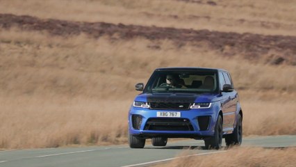 The new Range Rover Sport SVR On-road Driving Video