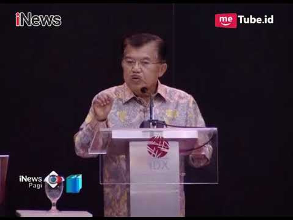 Wapres Jusuf Kalla Membuka Perdagangan Bursa Efek 2018 - iNews Pagi 03/01