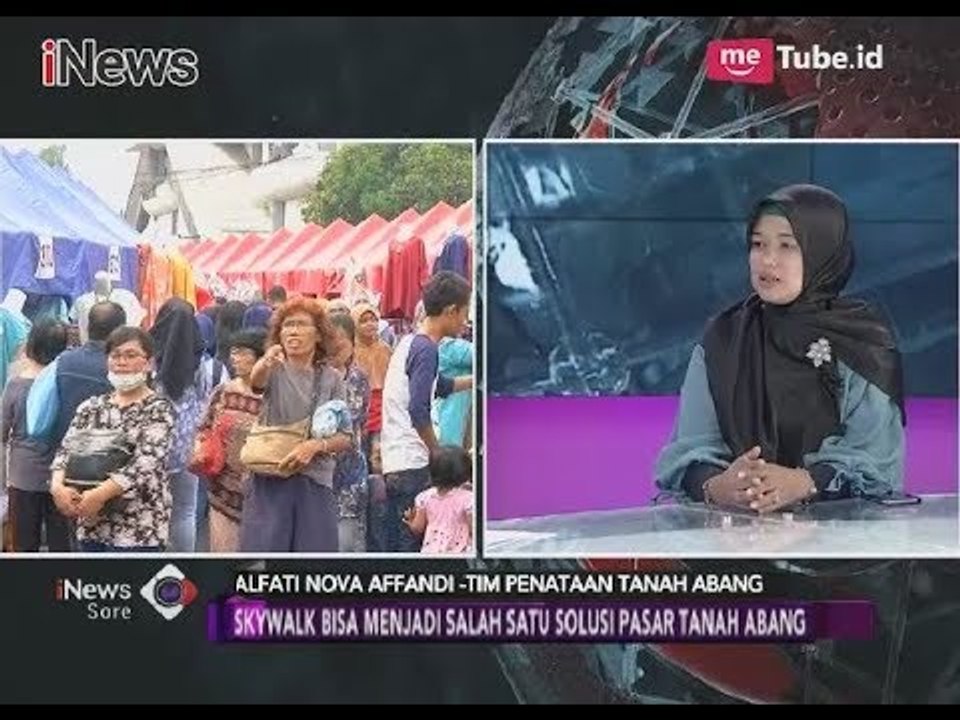 GNB ITB Mengusulkan Skywalk Dalam Program Penataan Pasar Tanah Abang - iNews Sore 30/12