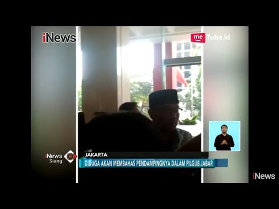 Bacagub Ridwan Kamil Sambangi Kantor DPP PDIP - iNews Siang 03/01