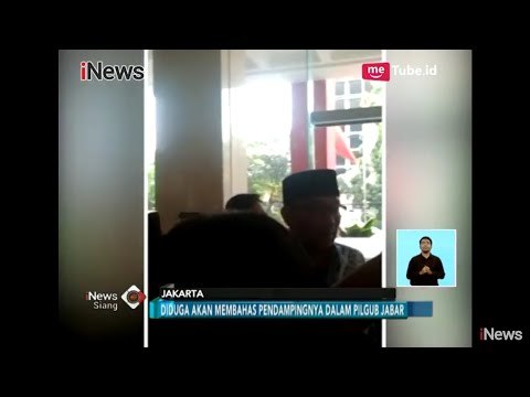 Bacagub Ridwan Kamil Sambangi Kantor DPP PDIP - iNews Siang 03/01