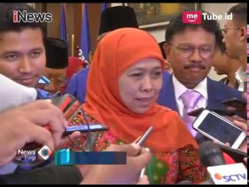Khofifah-Emil Resmi Mendapat Dukungan dari Partai Nasdem - iNews Pagi 03/01