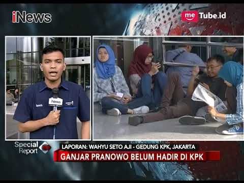Terkait Pemanggilannya Sebagai Saksi, Ganjar Pranowo Belum Hadir di KPK - Special Report 03/01