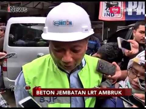 Dirut Wika Beton Buka Suara Terkait Jembatan LRT Roboh - Special Report 22/01