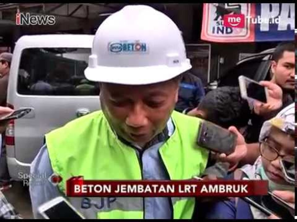 Dirut Wika Beton Buka Suara Terkait Jembatan LRT Roboh - Special Report 22/01